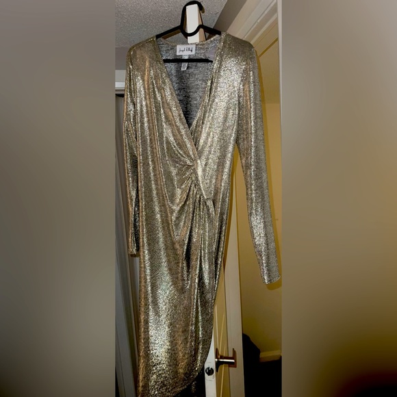 Excellent condition night silver dress - Picture 1 of 4